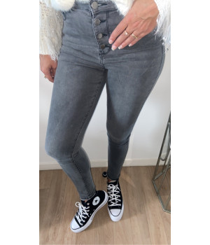 Jean gris skinny