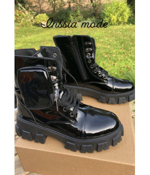 Bottes vernis