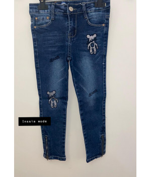 Jeans à motifs